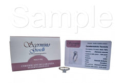 Natural 1 carat Diamond Marriage Ring