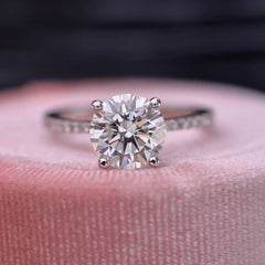 Natural 1 carat Diamond Marriage Ring