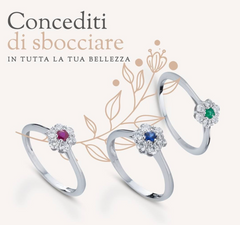 Fantasy ring in 18k white gold with natural diamonds and pink sapphire sd100026